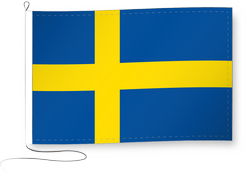 Fanion pour bateau Suède/Sweden