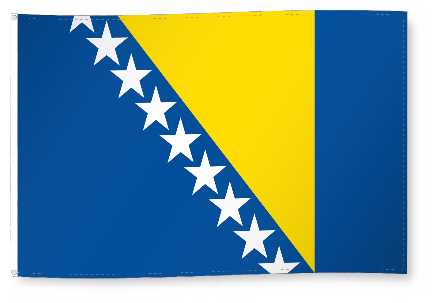 Fahne Dekofahne Bosnien und Herzegovina 